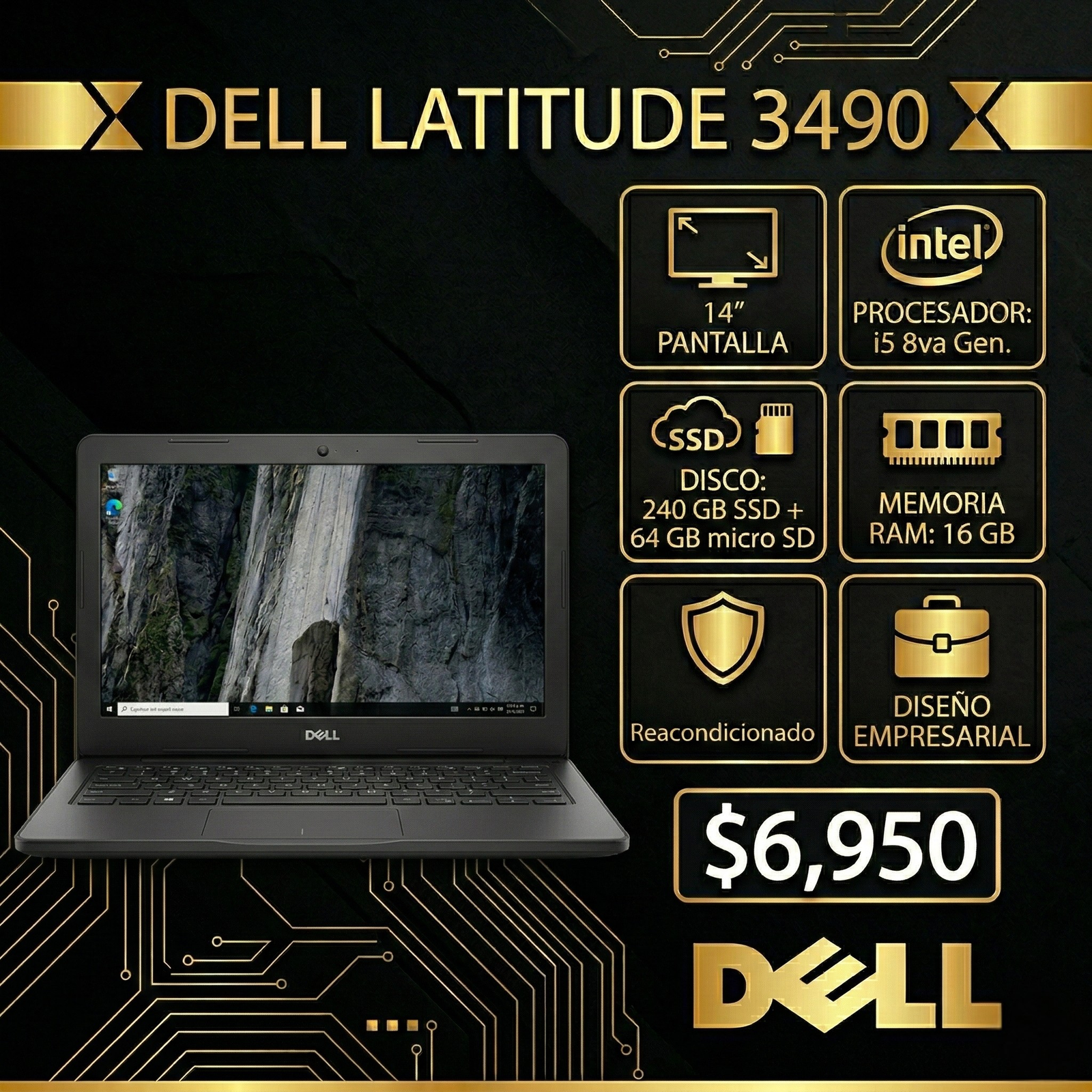 Dell Latitude 3490